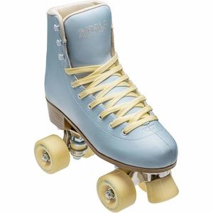 Impala roller skates sky blue yellow size 9